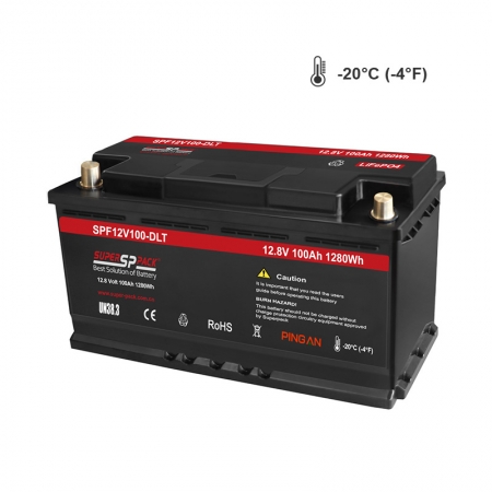  12v100Ah La batería de litio de baja temperatura se puede utilizar en -20 ° C (-4 ° F)  