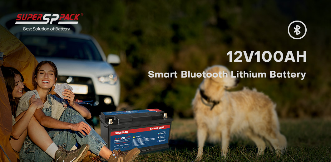 Batería de litio bluetooth inteligente 12V100Ah
