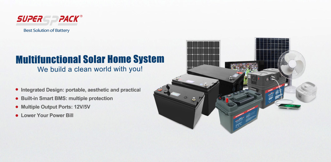 Sistemas solares domésticos Superpack (SHS)
