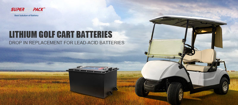Baterías de litio para carritos de golf Superpack