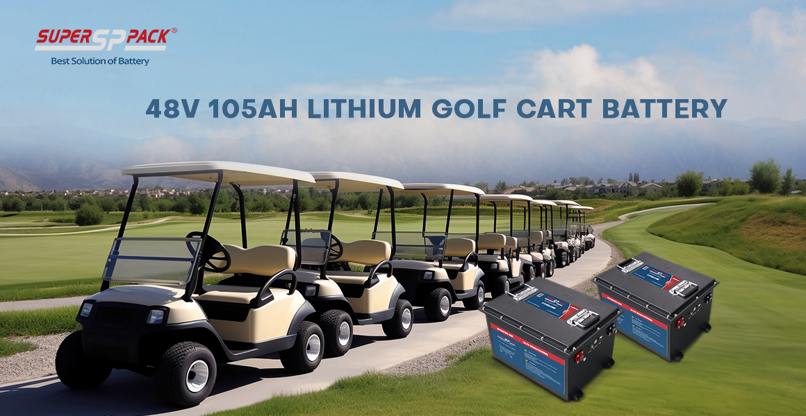 48V 105Ah Lithium Golf Cart Battery 48V 105Ah Lithium Golf Cart Battery