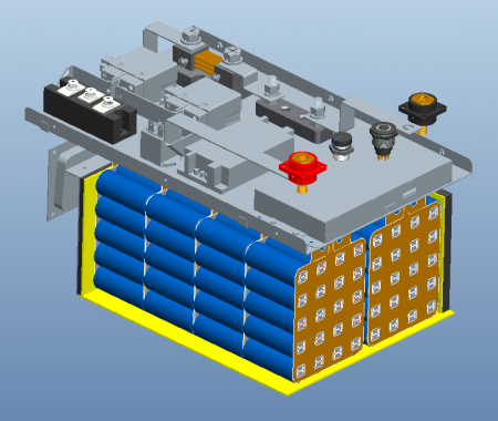 Batería de 24 voltios para depurador de piso-batería de iones de litio 