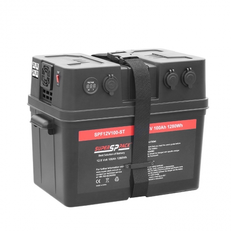 Rechargeable 12v100Ah SHS Battery Box 